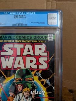 Star Wars #1 1977? CGC Graded 9.6 First Printing Newstand Edt. White Pages Star Wars #1 1977? CGC Graded 9.6 First Printing Newstand Edt. White Pages
