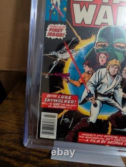 Star Wars #1 1977? CGC Graded 9.6 First Printing Newstand Edt. White Pages Star Wars #1 1977? CGC Graded 9.6 First Printing Newstand Edt. White Pages