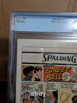 Star Wars #1 1977? CGC Graded 9.6 First Printing Newstand Edt. White Pages Star Wars #1 1977? CGC Graded 9.6 First Printing Newstand Edt. White Pages