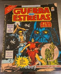 Star Wars 1 1977 Darth Vader, Luke Foreign Key Magazine Size Portuguese Brazil