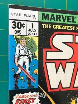 Star Wars 1 (1977) Marvel 1st Darth Vader, Luke Skywalker Key