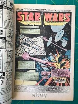 Star Wars 1 (1977) Marvel 1st Darth Vader, Luke Skywalker Key