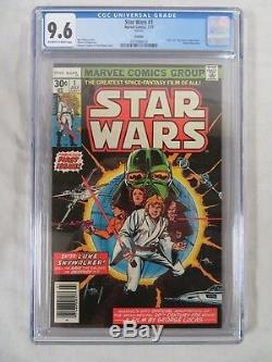 Star Wars #1 (1977) Reprint Marvel 1st Issue CGC 9.6 C573