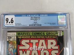 Star Wars #1 (1977) Reprint Marvel 1st Issue CGC 9.6 C573