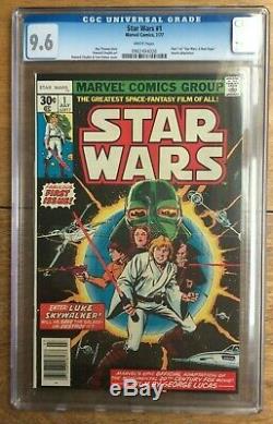Star Wars #1 1977 White Pages CGC 9.6 0902494026
