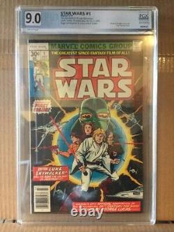 Star Wars #1 1st App Darth Vader graded 9.0