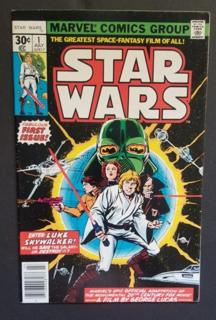 Star Wars #1. 1st Luke Skywalker. Darth Vader. Leia. Vf+ (8.5) Or Better