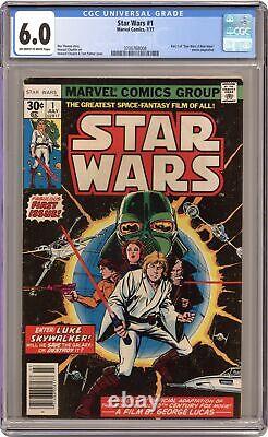 Star Wars #1 1st Printing CGC 6.0 1977 Marvel 3700768008