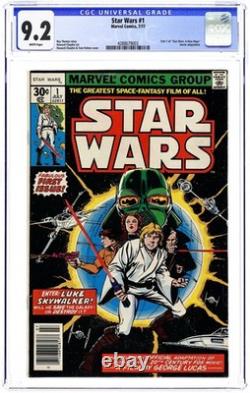Star Wars #1 1st Printing CGC 9.2 1977 Marvel 4288679003