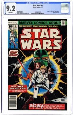 Star Wars #1 1st Printing CGC 9.2 1977 Marvel 4660259009