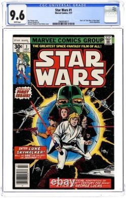Star Wars #1 1st Printing CGC 9.6 1977 Marvel 2069354017