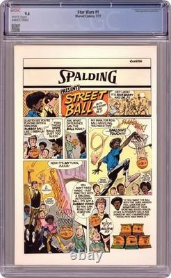 Star Wars #1 1st Printing CGC 9.6 1977 Marvel 4464573002