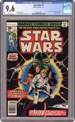 Star Wars #1 1st Printing CGC 9.6 1977 Marvel 4464573007