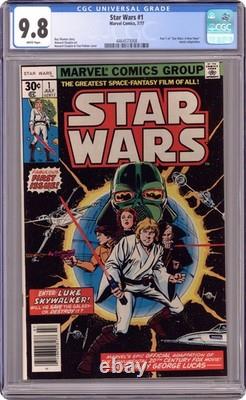 Star Wars #1 1st Printing CGC 9.8 1977 Marvel 4464573008