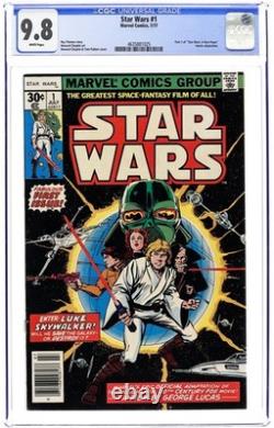 Star Wars #1 1st Printing CGC 9.8 1977 Marvel 4635881025