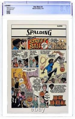 Star Wars #1 1st Printing CGC 9.8 1977 Marvel 4635881025