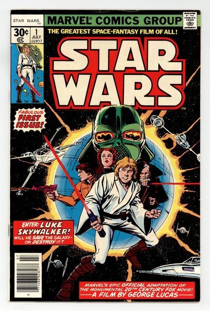 Star Wars #1 1st Printing Fn- 5.5 1977 Marvel