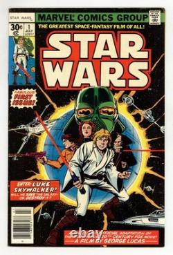Star Wars #1 1st Printing FN+ 6.5 1977 Marvel