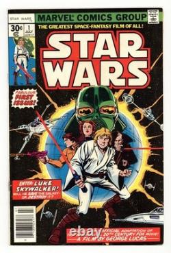 Star Wars #1 1st Printing VF- 7.5 1977 Marvel