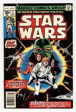 Star Wars #1 1st Printing VG- 3.5 1977 Marvel