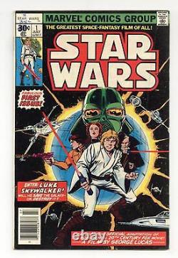 Star Wars #1 1st Printing VG 4.0 1977 Marvel