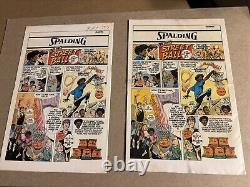 Star Wars #1, #2. 1st Print Marvel 1977 See Pics. Ink Back cover