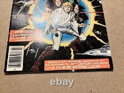 Star Wars #1, #2. 1st Print Marvel 1977 See Pics. Ink Back cover