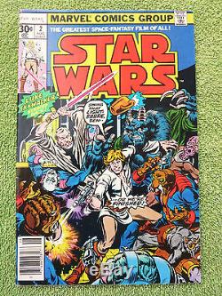 Star Wars #1 #2 #3 1 2 3 (Jul 1977, Marvel) First Print Lot VF+ / NM No Reserve