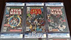 Star Wars #1-2-3-4-5-6 (1977) complete episode IV CGC