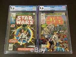 Star Wars #1, 2, 3, 4, 5, 6 CGC 9.6 (6x) WHITE PAGES A New Hope 1977 Marvel