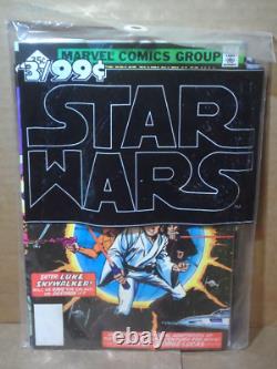 Star Wars 1 2 3 Marvel Comic Book Lot 99 Cent Pack Whitman Reprint Nos (1977) Star Wars 1 2 3 Marvel Comic Book Lot 99 Cent Pack Whitman Reprint Nos (1977)