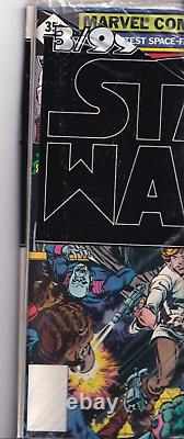 Star Wars 1 2 3 Marvel Comic Book Lot 99 Cent Pack Whitman Reprint Nos (1977) Star Wars 1 2 3 Marvel Comic Book Lot 99 Cent Pack Whitman Reprint Nos (1977)