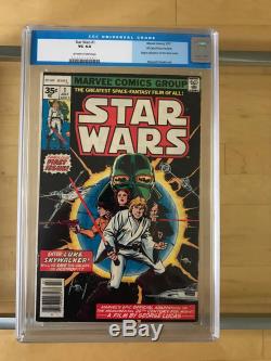 Star Wars #1 35 Cent Price Variant (0.35), Marvel (1977) CGC 4.0 Old Label