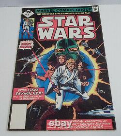 Star Wars # 1-3 Marvel Comics 1977 lot set run 1 2 3 Whitman diamond 35 cents