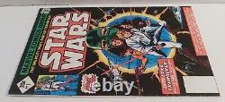 Star Wars # 1-3 Marvel Comics 1977 lot set run 1 2 3 Whitman diamond 35 cents