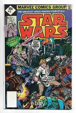 Star Wars # 1-3 Marvel Comics 1977 lot set run 1 2 3 Whitman diamond 35 cents