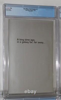 Star Wars 1-6 1993 Dark Empire Platinum Limited Edition CGC 9.6/9.8 FreeShipping