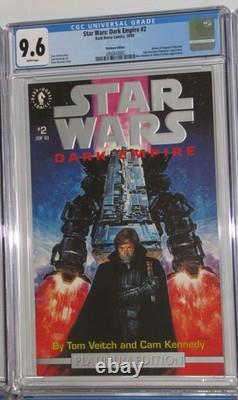 Star Wars 1-6 1993 Dark Empire Platinum Limited Edition CGC 9.6/9.8 FreeShipping