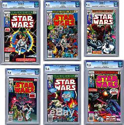 Star Wars #1-6 Cgc 9.6 Nm Star Wars A New Hope Complete Movie Adaptation 1977