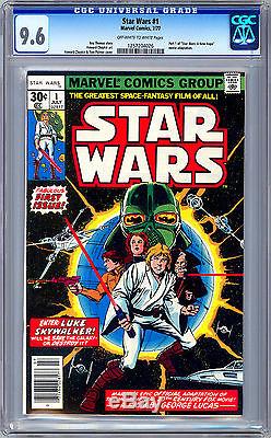 Star Wars #1-6 Cgc 9.6 Nm Star Wars A New Hope Complete Movie Adaptation 1977