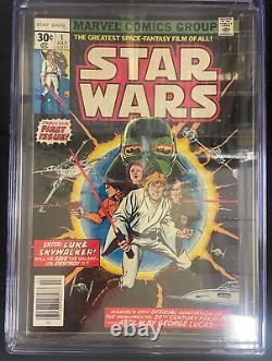 Star Wars #1 7/77 CGC 8.5 Restored Grade (Slight Minor Color Touch B-1)