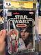 Star Wars #1 Action Figure Variant Cgc 9.6 Ss Signed Mark Hamill