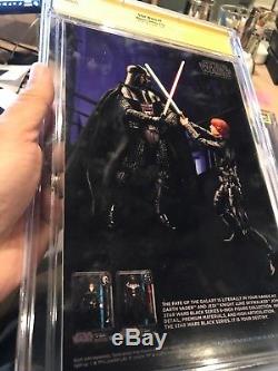 Star Wars #1 Action Figure Variant CGC 9.6 SS Signed Mark Hamill