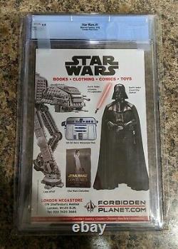 Star Wars #1 Adi Granov Forbidden Planet Boba Fett Variant Cgc 9.8 Nm/mt Tv Show