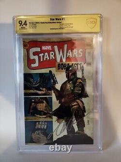 Star Wars #1 CBCS 9.4 Signature Alex Maleev 3/15 Comic Pop Collectibles Variant