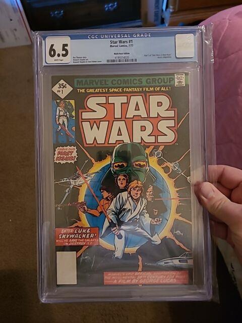 Star Wars #1 Cgc 6.5 (1977) No Upc 35 Cent Reprint Multi-pack Edition