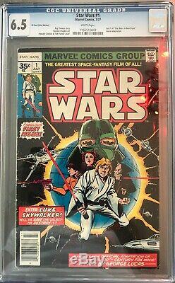 Star Wars #1 CGC 6.5 35 CENTS VARIANT HARD TO FIND! KEY ISSUE! L@@K