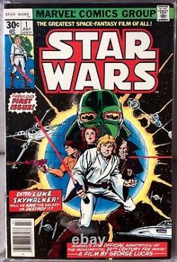 Star Wars #1 CGC 7.0 CRISP WHITE PAGES 1ST PRINT 1977 Marvel Part 1 A New Hope