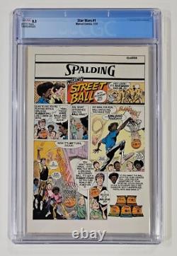 Star Wars #1 CGC 8.5 1st Luke Skywalker & Darth Vader Marvel Comics 1977