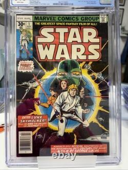 Star Wars #1 CGC 8.5 Newsstand Edition Key Issue (1977)